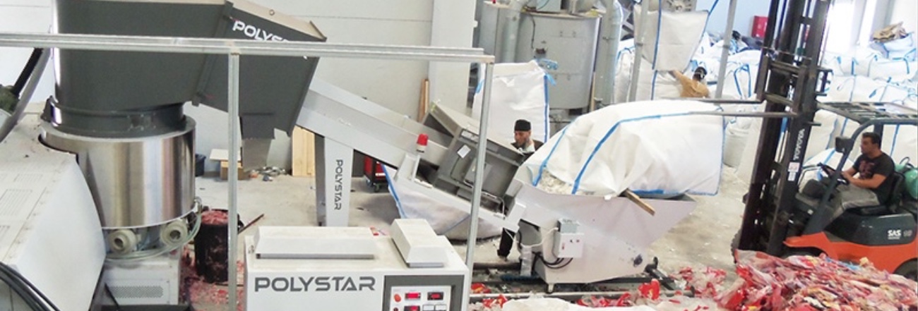 post consumer Film Recycling in Portugal with POLYSTAR